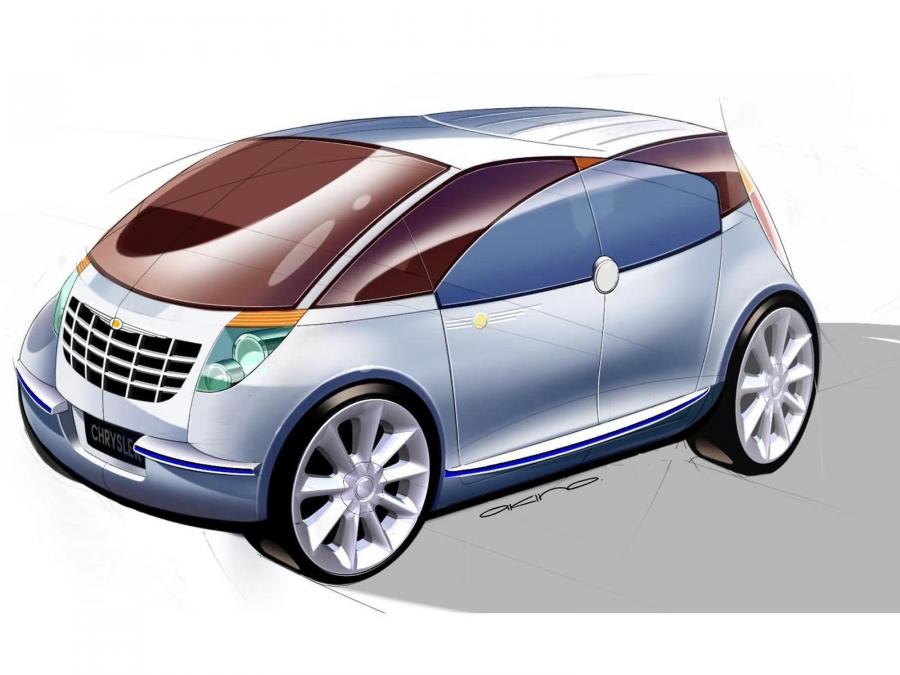Эскиз Chrysler Akino Concept 2005 года  (фото 23 из 27)